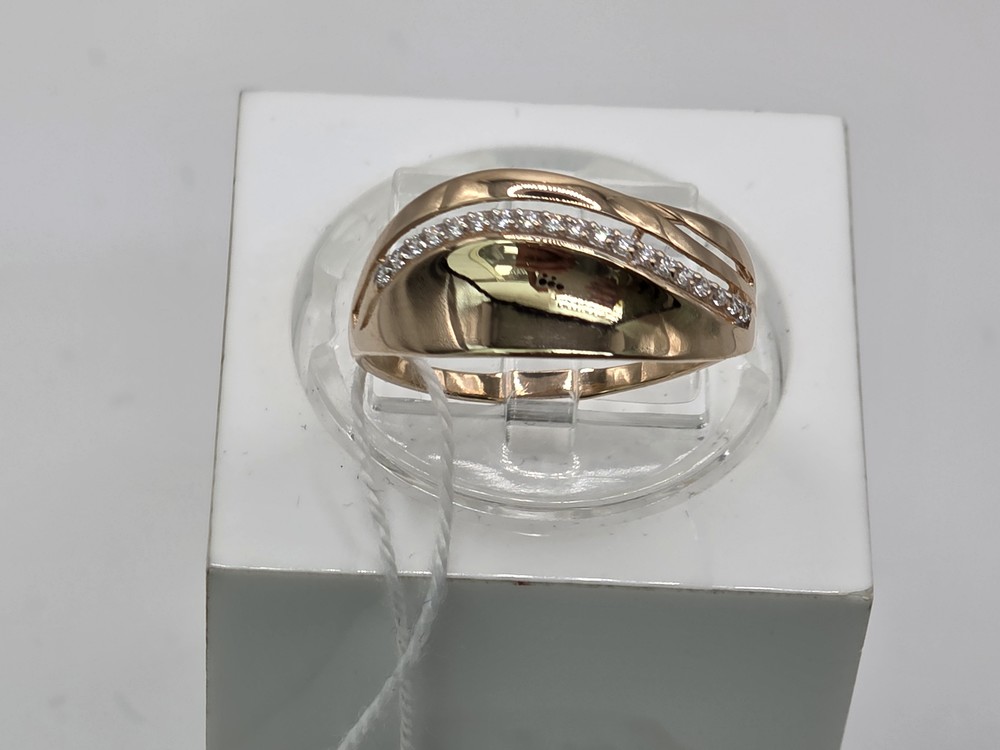 КОЛКМИ585 КОЛЬЦО С КАМНЯМИ (Au 585)