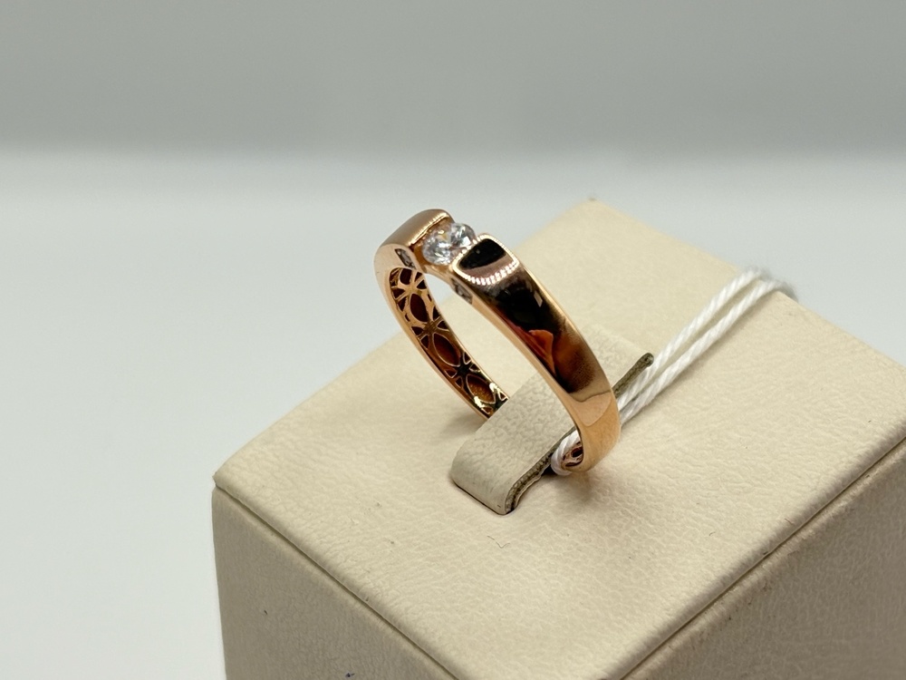 КОЛКМИ585 КОЛЬЦО С КАМНЯМИ (Au 585)