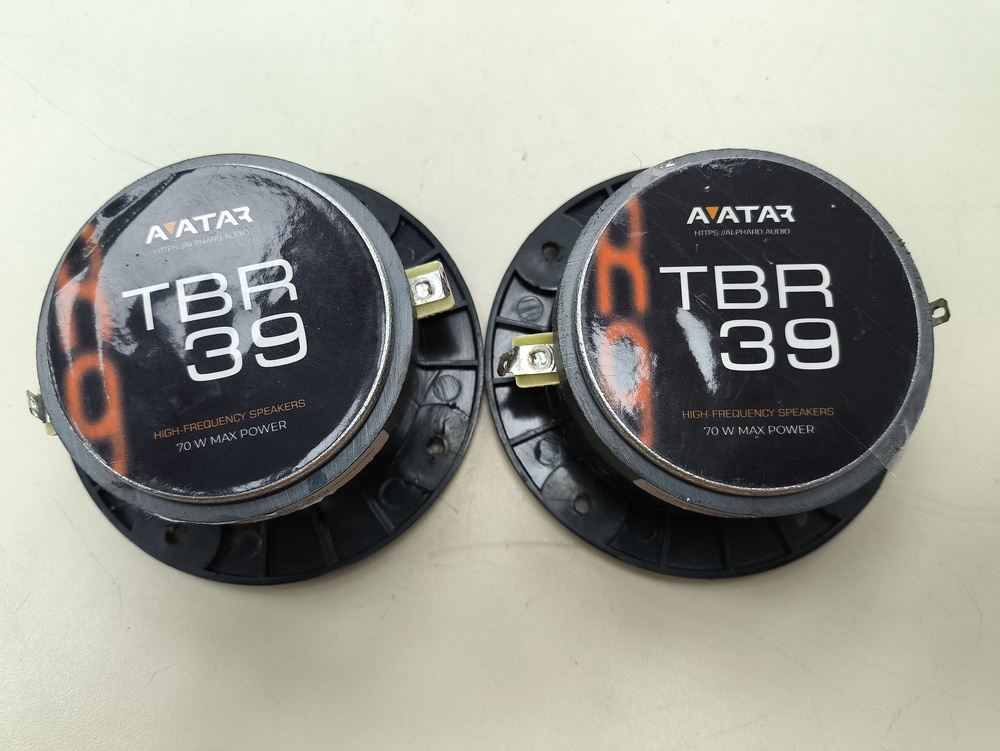 Автоакустика передняя Avatar TBR-39;