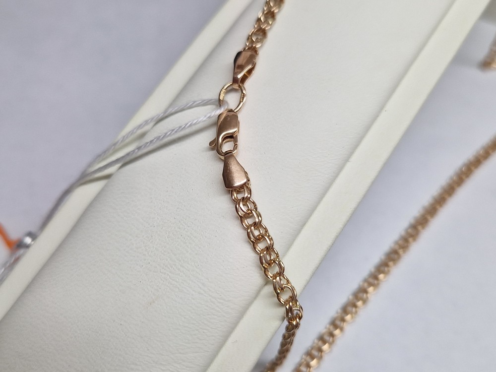 ЦЕПЬ ПОЛНОВЕСНАЯ Бисмарк (Au 585)