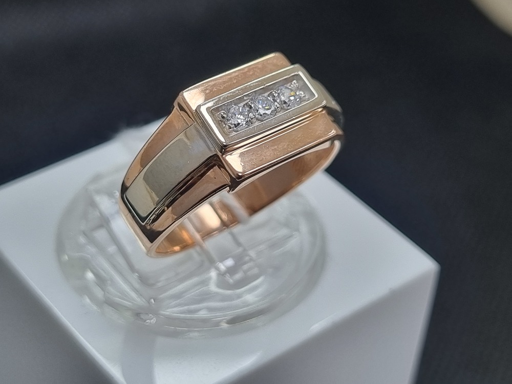 КОЛЬЦО С КАМНЕМ (Au 585)
