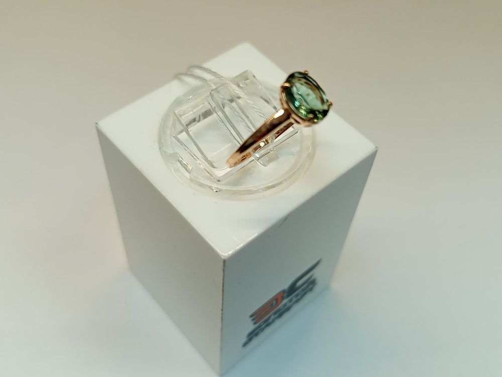 КОЛЬЦО С КАМНЕМ (Au 585)