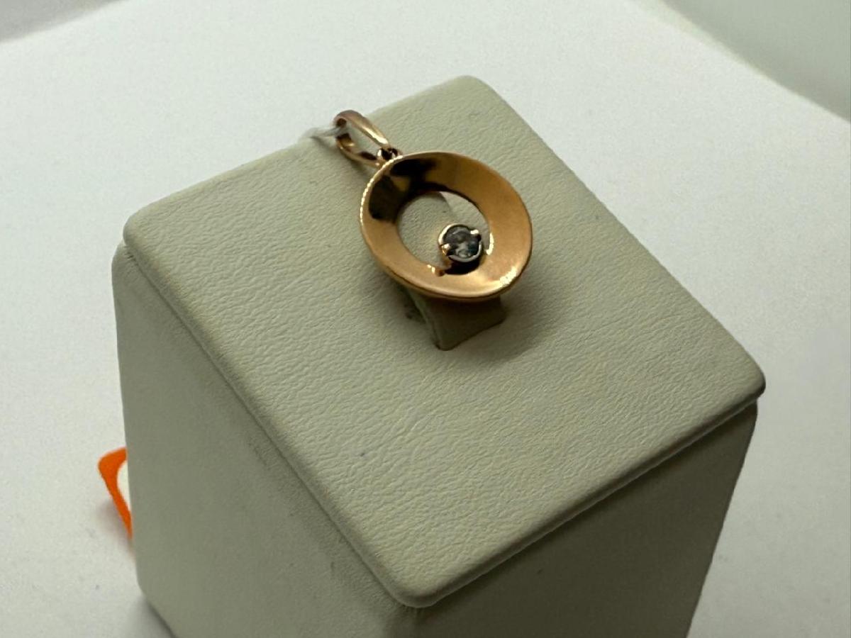 ПОДВЕСКА С КАМНЕМ (Au 585)