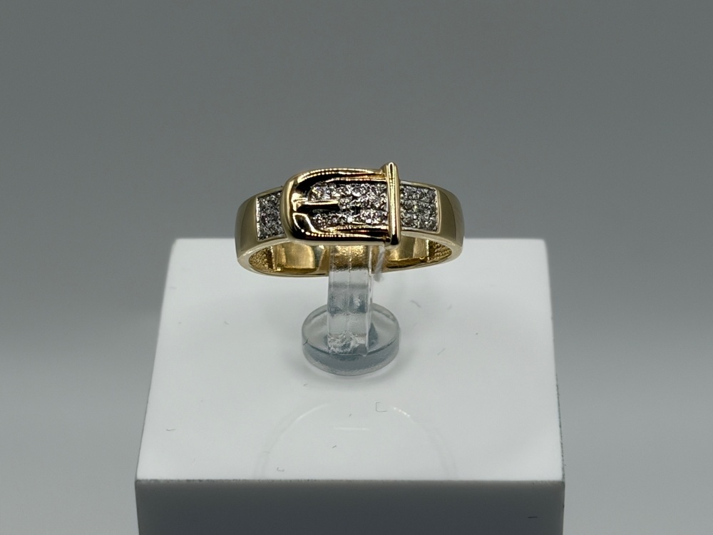 КОЛКМИ585 КОЛЬЦО С КАМНЯМИ (Au 585)