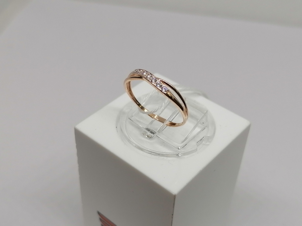 КОЛКМИ585 КОЛЬЦО С КАМНЯМИ (Au 585)
