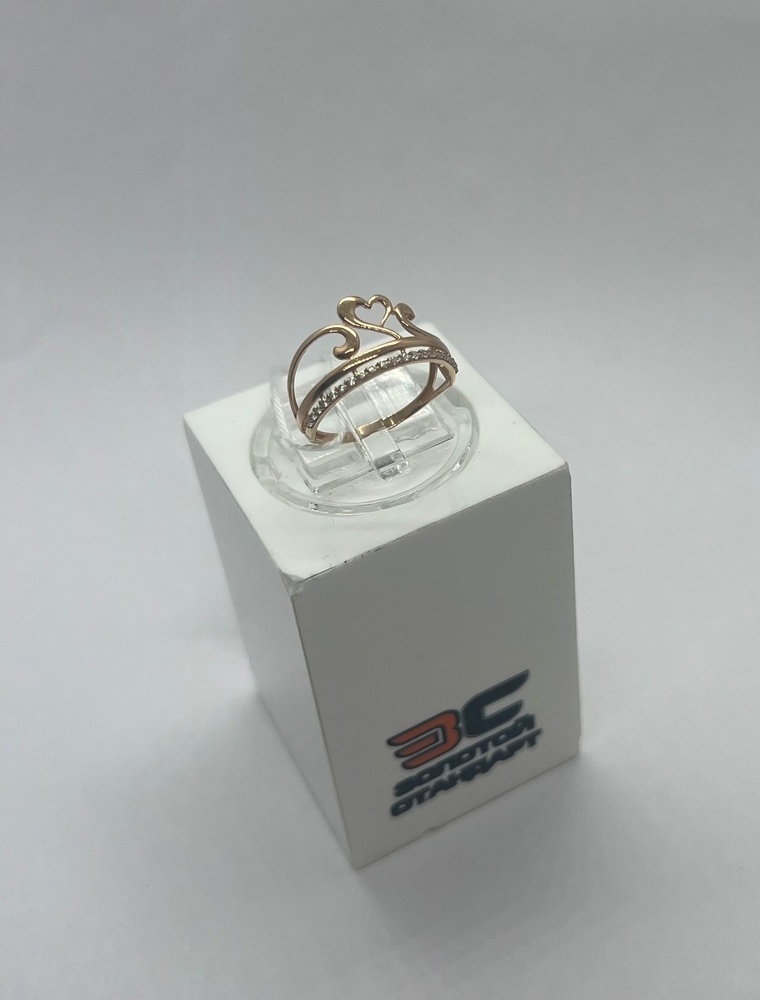 КОЛКМИ585 КОЛЬЦО С КАМНЯМИ (Au 585)
