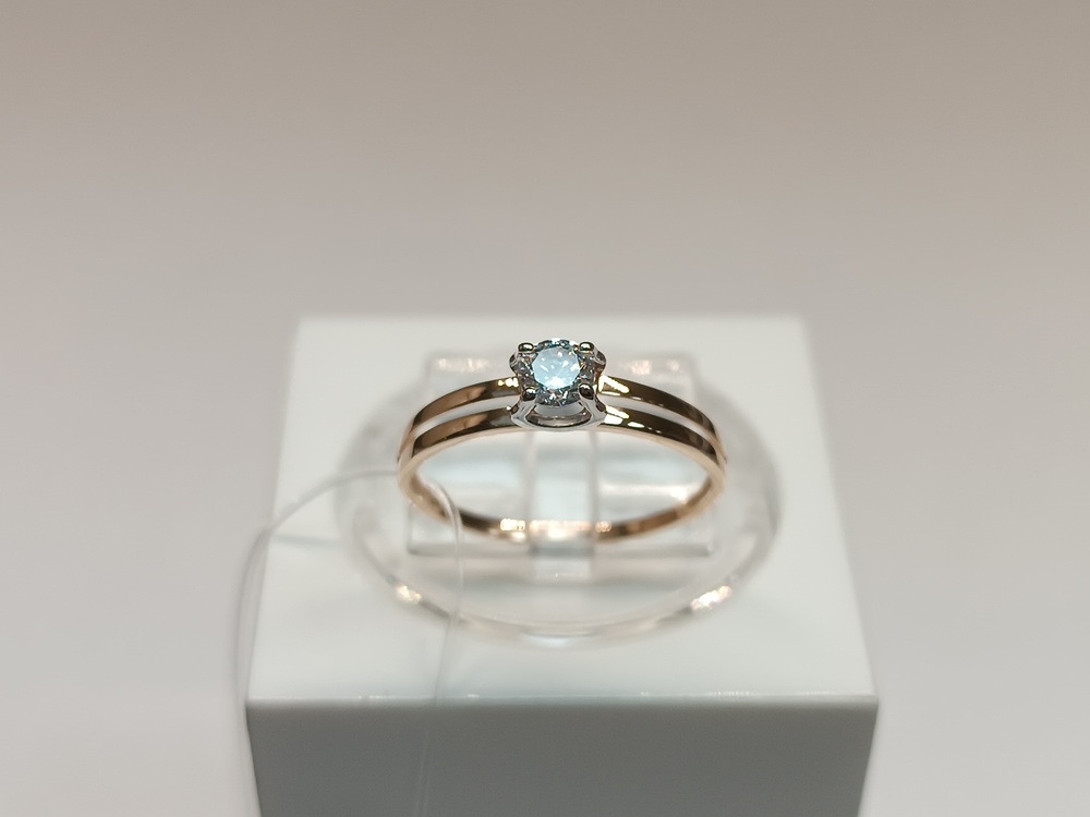 КОЛЬЦО С КАМНЕМ (Au 585)