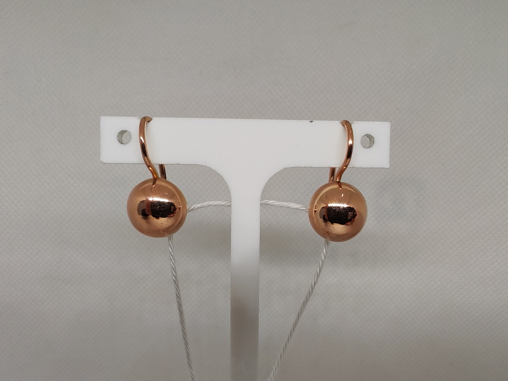 СЕРЬГИ БЕЗ КАМНЯ (Au 583)