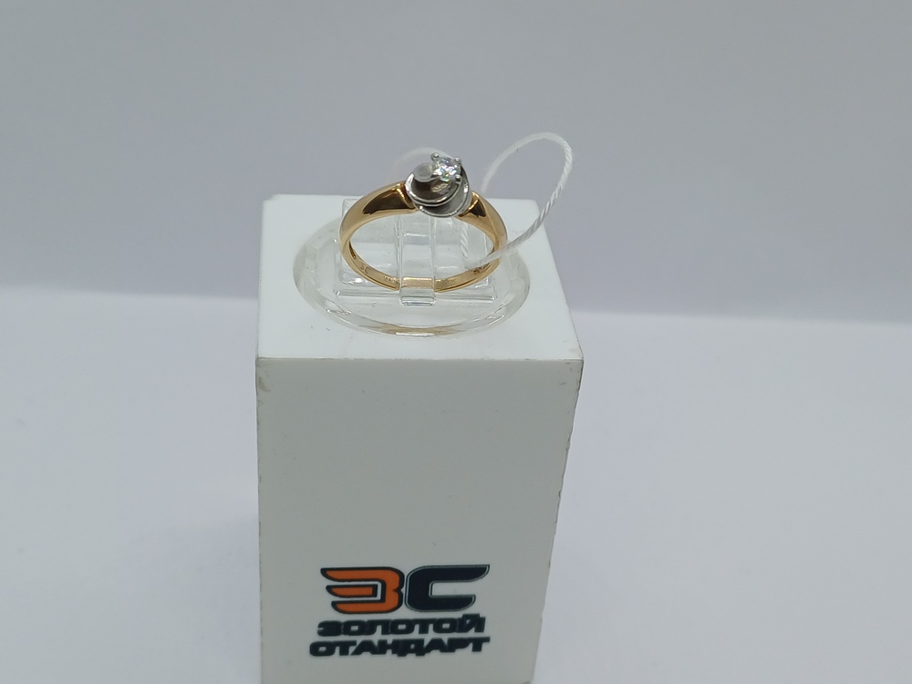 КОЛЬЦО С КАМНЕМ (Au 585)