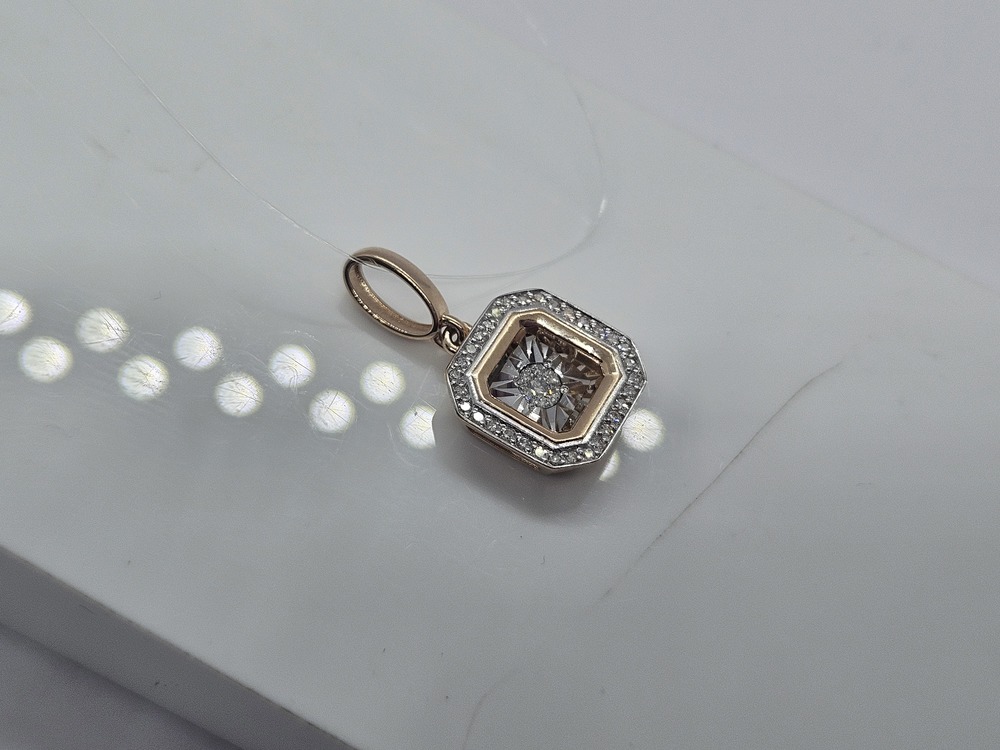 ПОДВЕСКА БРИЛЛИАНТ (Au 585)