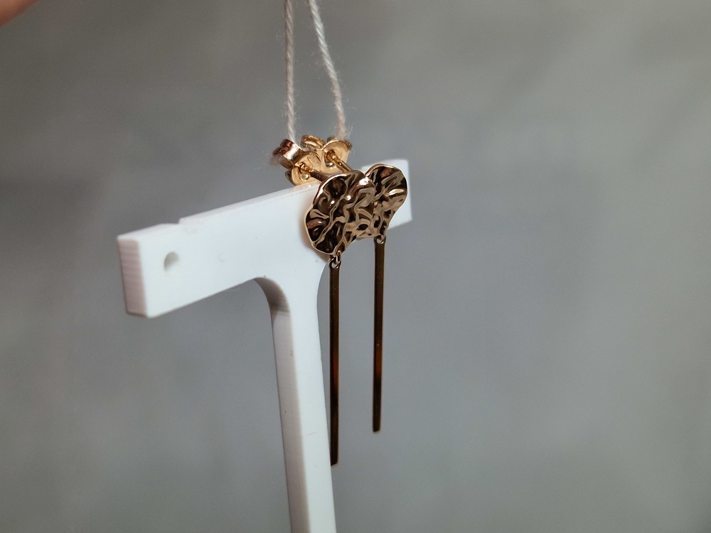 СГВЗ585 СЕРЬГИ ГВОЗДИКИ (Au 585)