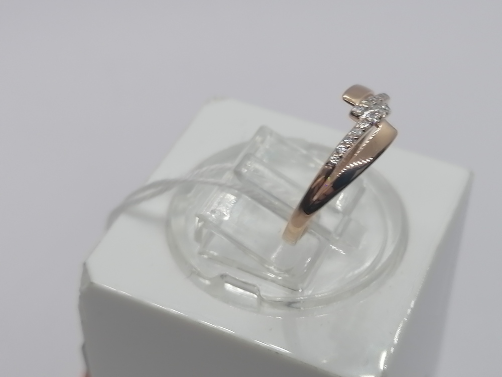 КОЛКМИ585 КОЛЬЦО С КАМНЯМИ (Au 585)