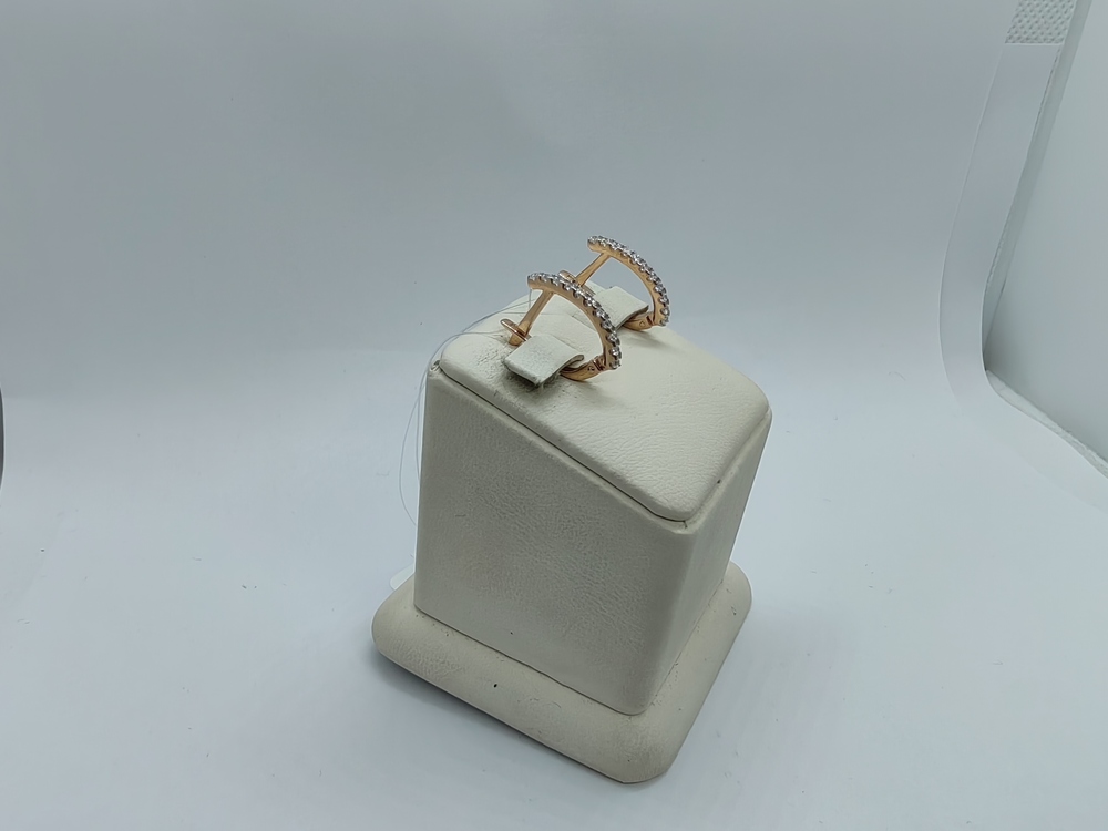 СЕРЬГИ С КАМНЯМИ (Au 585)