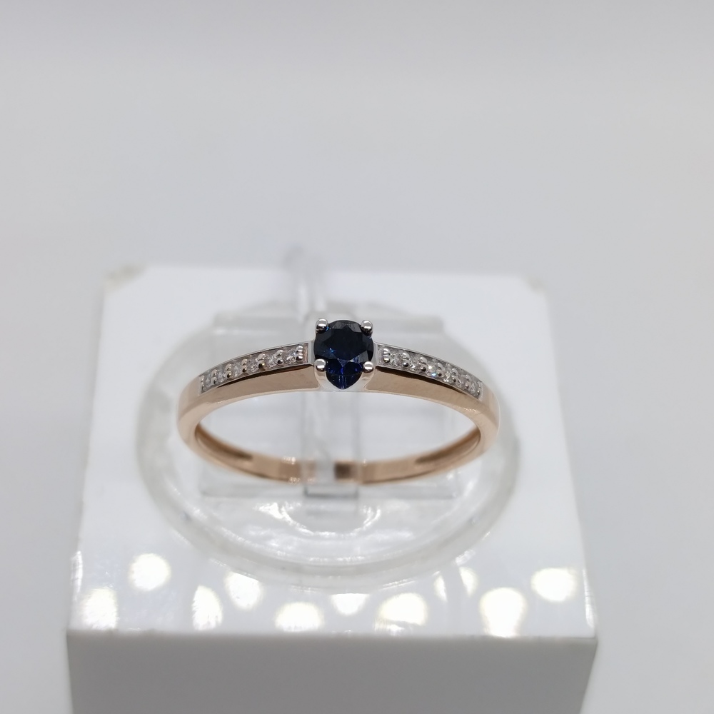 КОЛЬЦО БРИЛЛИАНТ Au 585