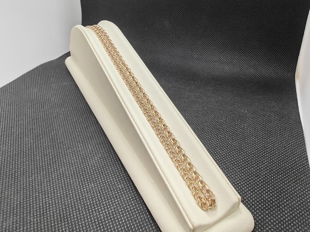 ЦЕПЬ ПОЛНОВЕСНАЯ Бисмарк (Au 585)