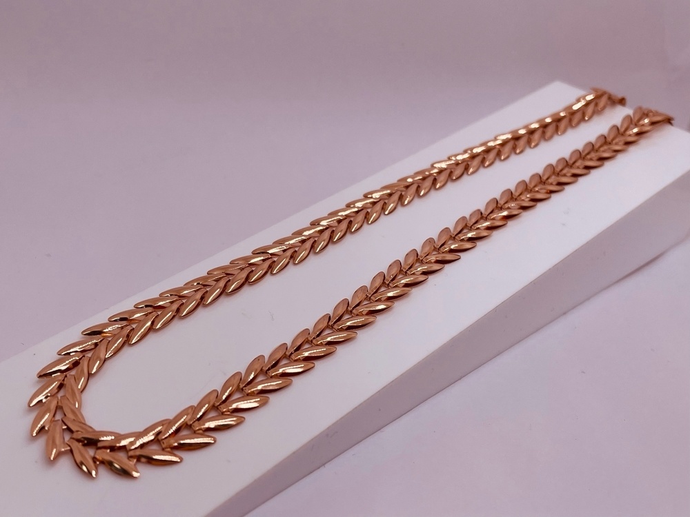 КОЛЬЕ БЕЗ КАМНЯ Au 585