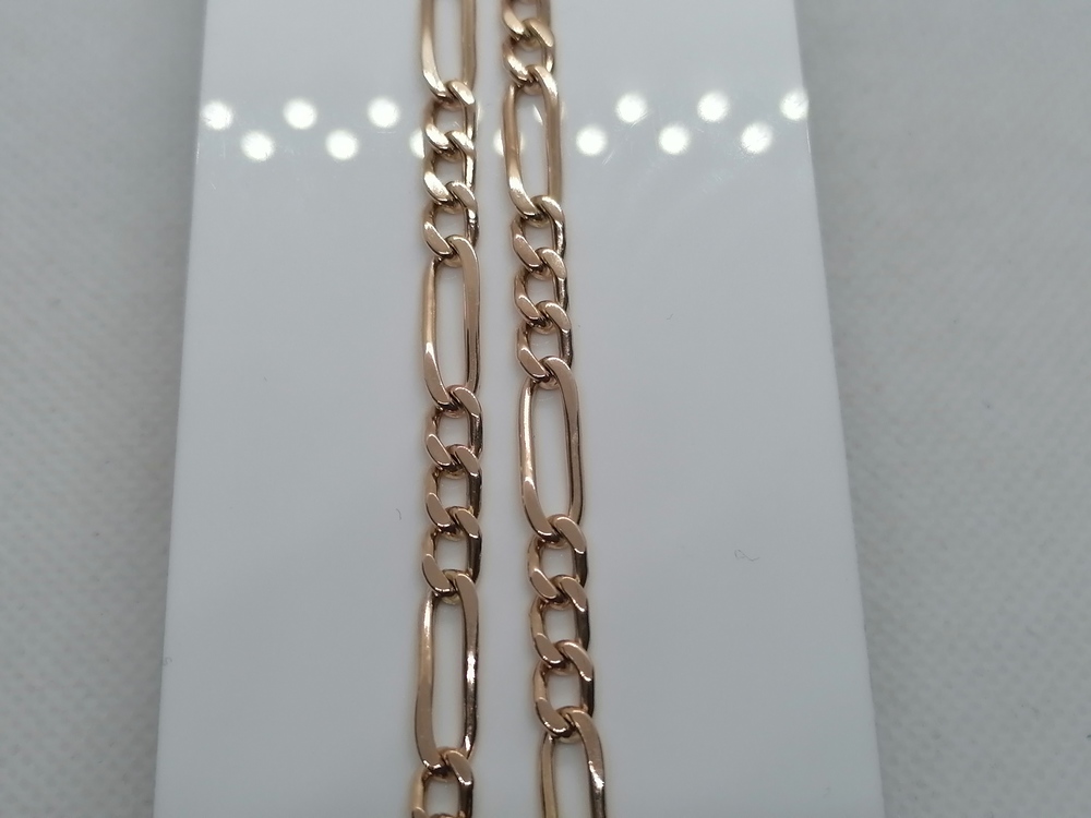 ЦЛФК585 ЦЕПЬ ПОЛНОВЕСНАЯ Фигаро(картье) (Au 585)