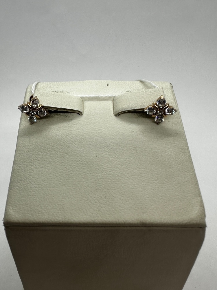 СПУС585 СЕРЬГИ ПУСЕТЫ (Au 585)