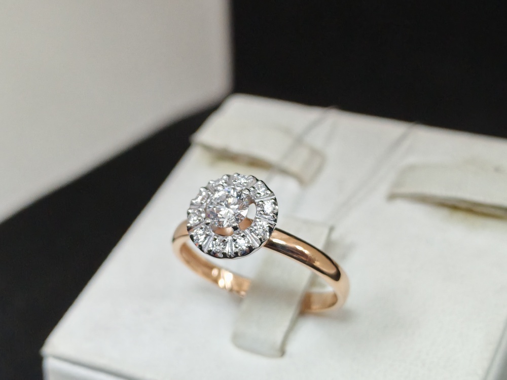 КОЛЬЦО БРИЛЛИАНТ (Au 585)