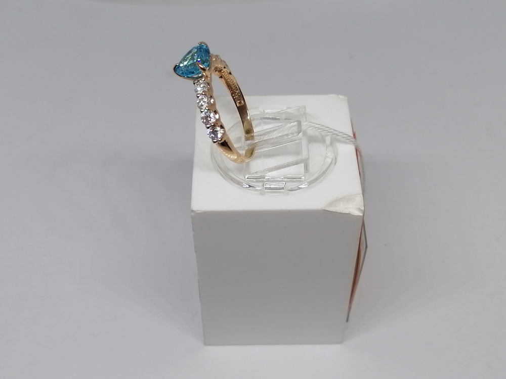 КОЛКМИ585 КОЛЬЦО С КАМНЯМИ (Au 585)