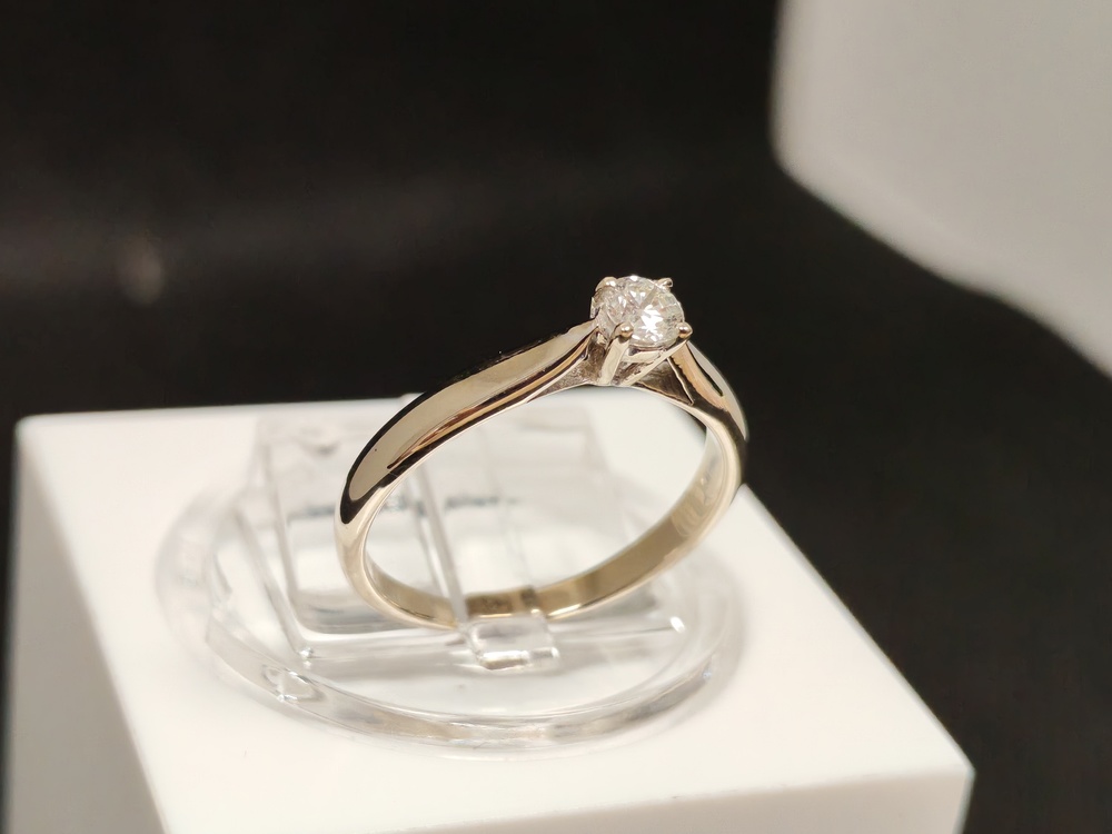 КОЛЬЦО БРИЛЛИАНТ Au 585