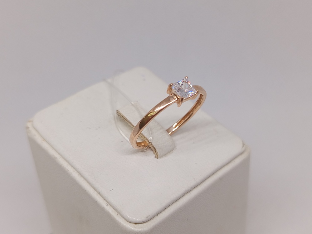 КОЛЬЦО С КАМНЕМ (Au 585)