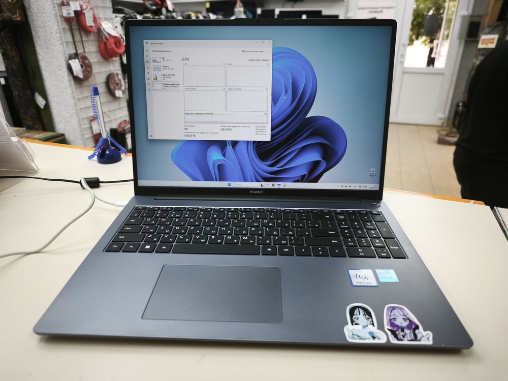Ноутбук Huawei MateBook D16 MCLF-X; Core i3-1215U, Intel UHD Graphics, 8 Гб, 512 GB, Нет