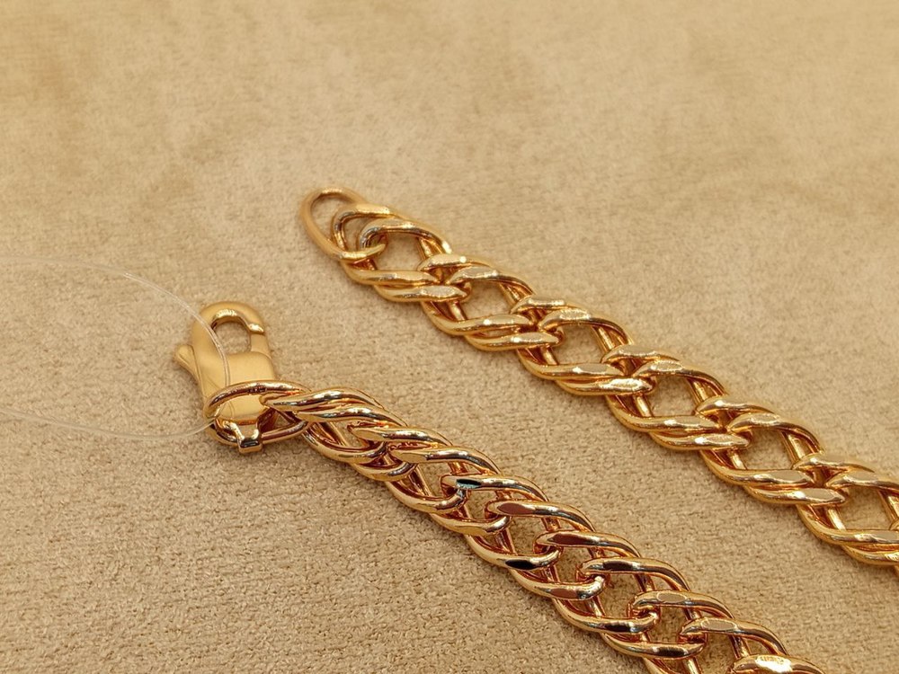 НБ 12-076ПГ БРАСЛЕТ ПУСТОТЕЛЫЙ (Au 585)