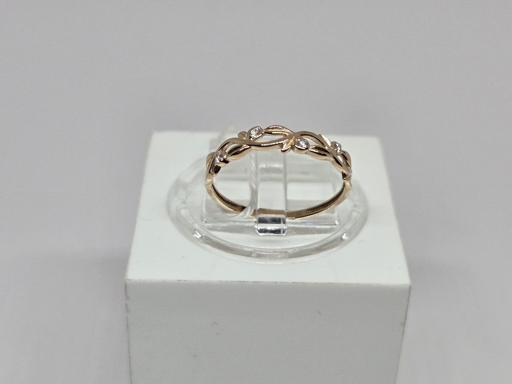 КОЛКМИ585 КОЛЬЦО С КАМНЯМИ (Au 585)