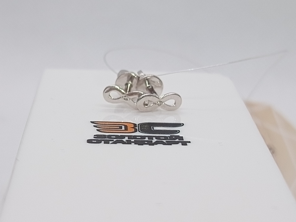 СЕРЬГИ БРИЛЛИАНТ (Ag 925)