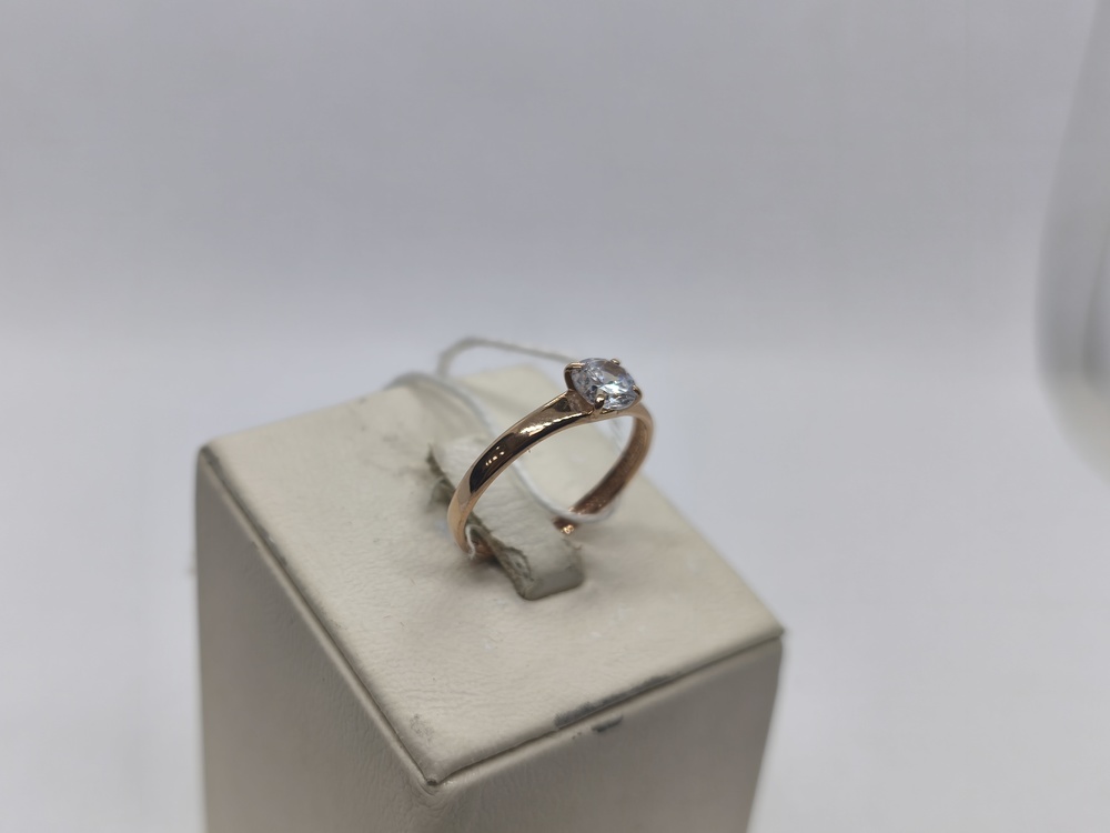 КОЛЬЦО С КАМНЕМ (Au 585)