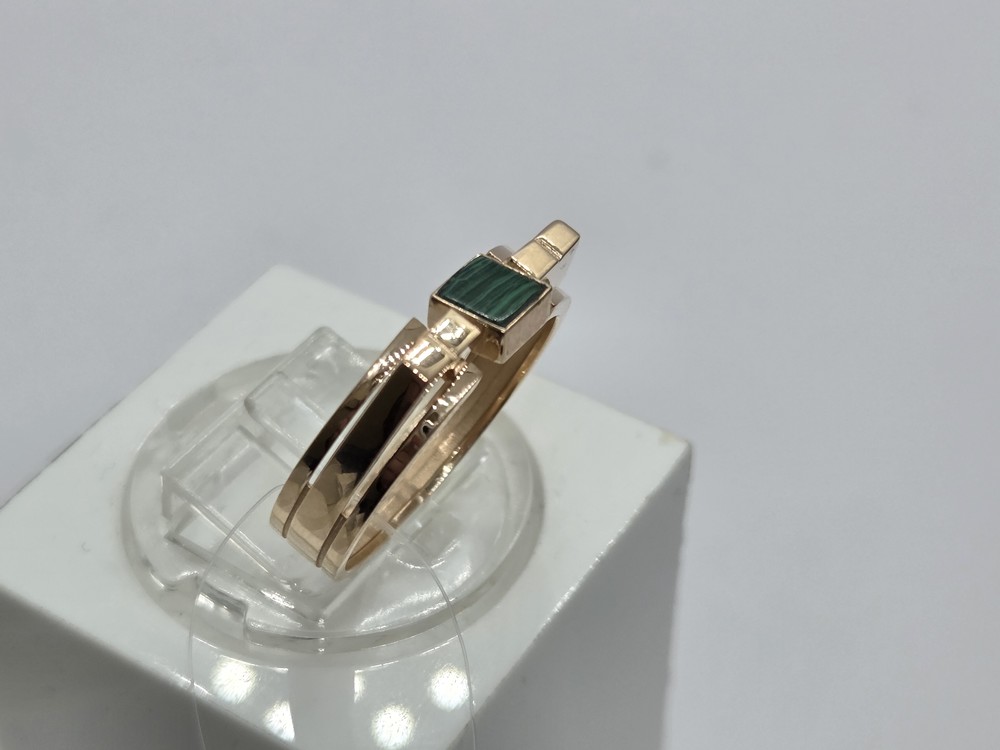 КОЛЬЦО ПЕЧАТКА с камнем (Au 585)