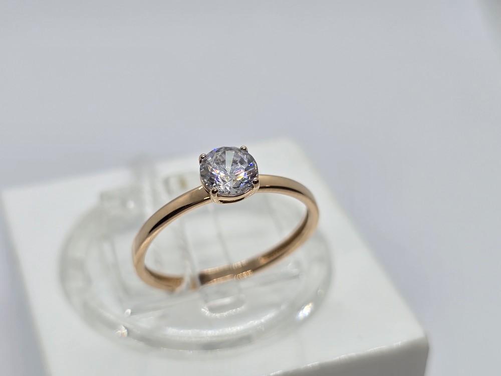 КОЛКМ585 КОЛЬЦО С КАМНЕМ (Au 585)