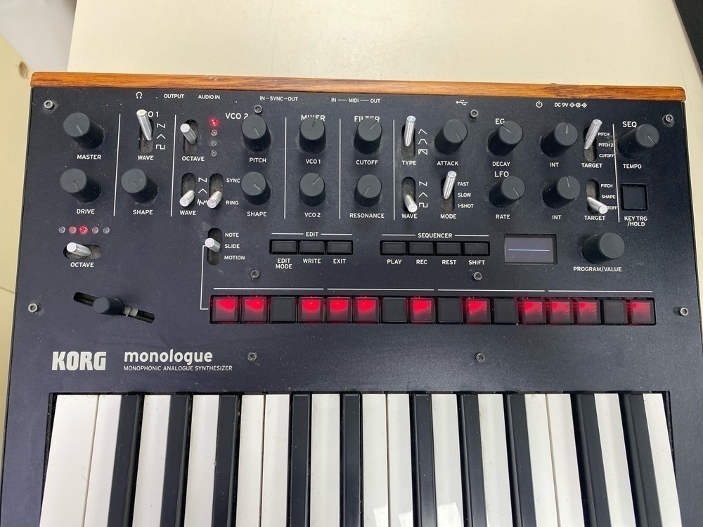 Синтезатор KORG Monologue‑BK