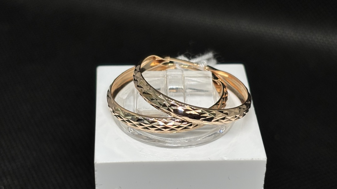 СЕРЬГИ КОНГО (Au 585)