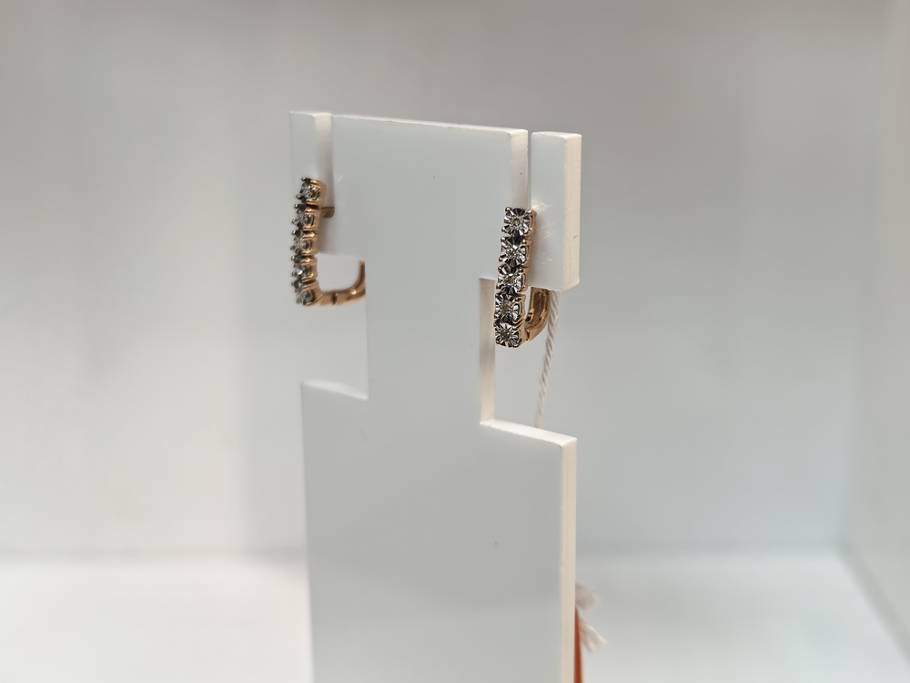 СЕРЬГИ БРИЛЛИАНТ (Au 585)