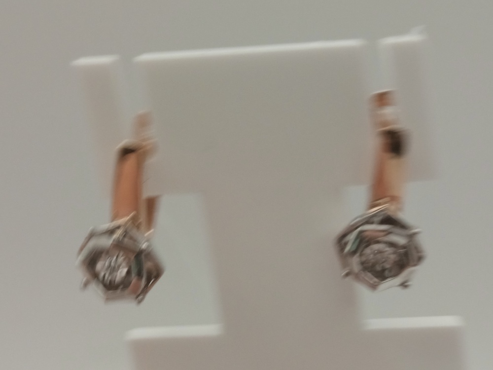 СЕРЬГИ БРИЛЛИАНТ (Au 585)