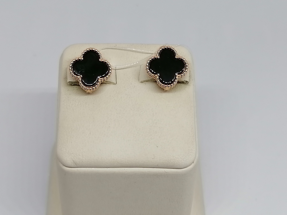 СЕРЬГИ ОНИКС (Au 585)