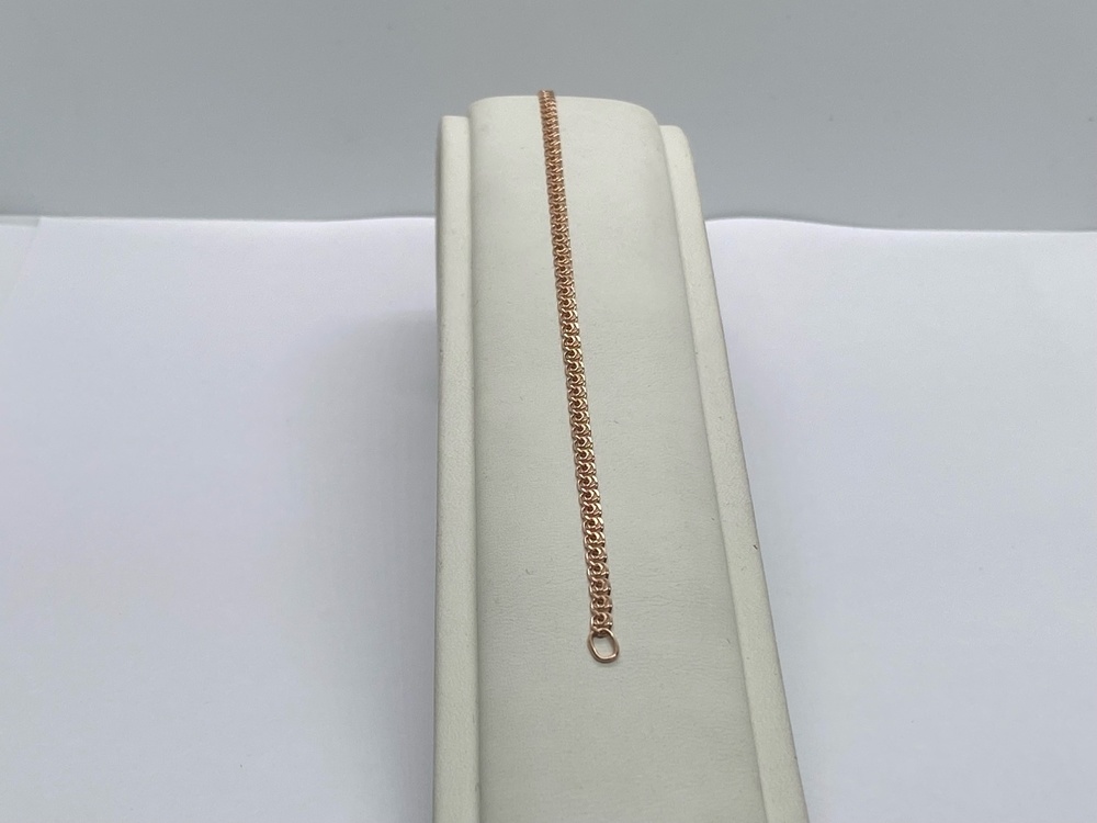 БРАСЛЕТ ПУСТОТЕЛЫЙ Лав Au 585