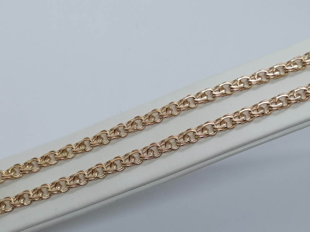 ЦЛБС585 ЦЕПЬ ПОЛНОВЕСНАЯ Бисмарк (Au 585)