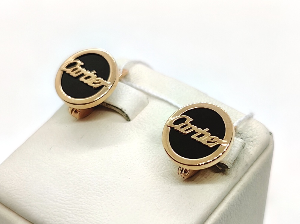 СЕРЬГИ АГАТ (Au 585)