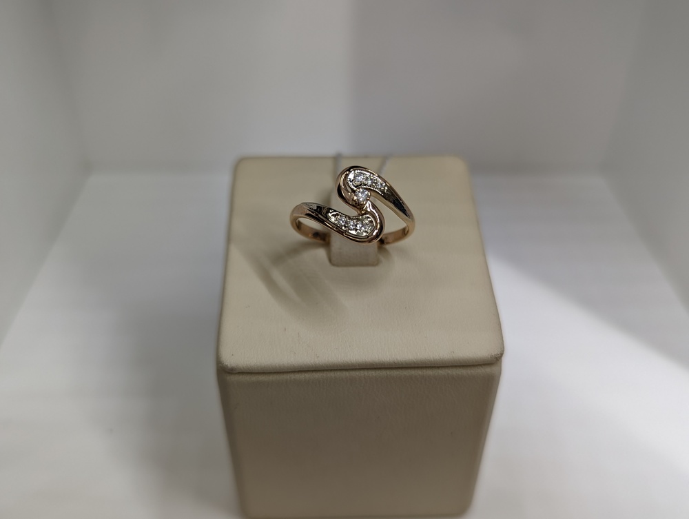 КОЛЬЦО БРИЛЛИАНТ Au 585