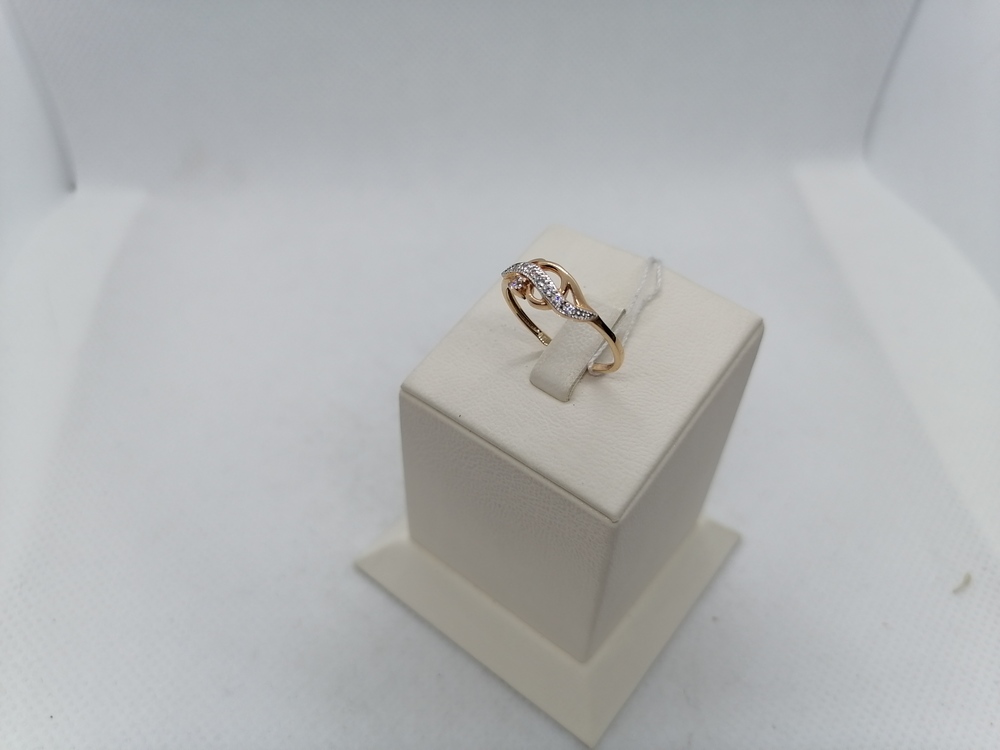 КОЛКМИ585 КОЛЬЦО С КАМНЯМИ (Au 585)