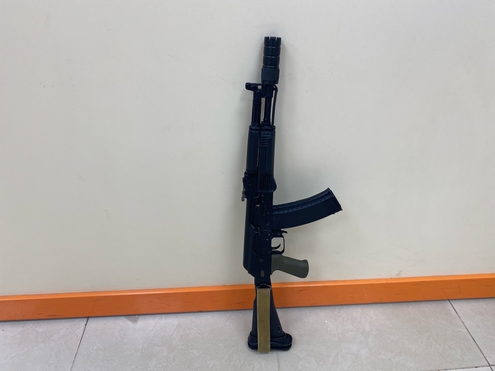 Страйкбольный автомат AK 105 ЛАЗЕРТАГ