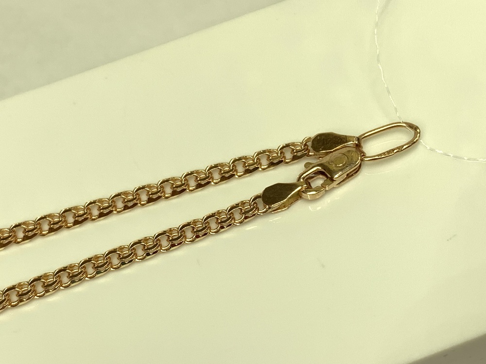 ЦЕПЬ ПОЛНОВЕСНАЯ Бисмарк (Au 585)