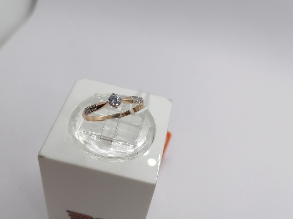 КОЛКМИ585 КОЛЬЦО С КАМНЯМИ (Au 585)