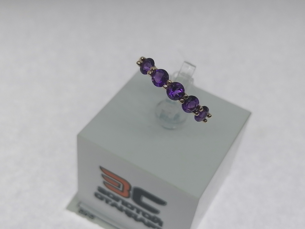 716361 КОЛЬЦО С КАМНЯМИ (Au 585)