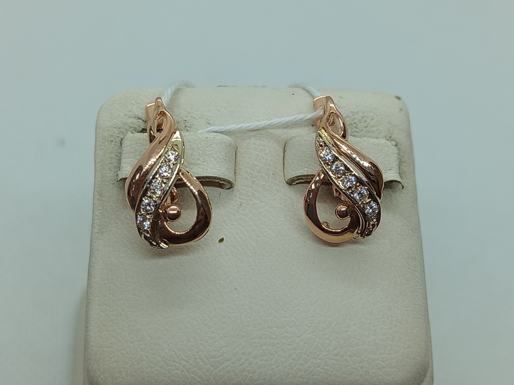 СКМИ585 СЕРЬГИ С КАМНЯМИ (Au 585) СКМИ585 СЕРЬГИ С КАМНЯМИ (Au 585)