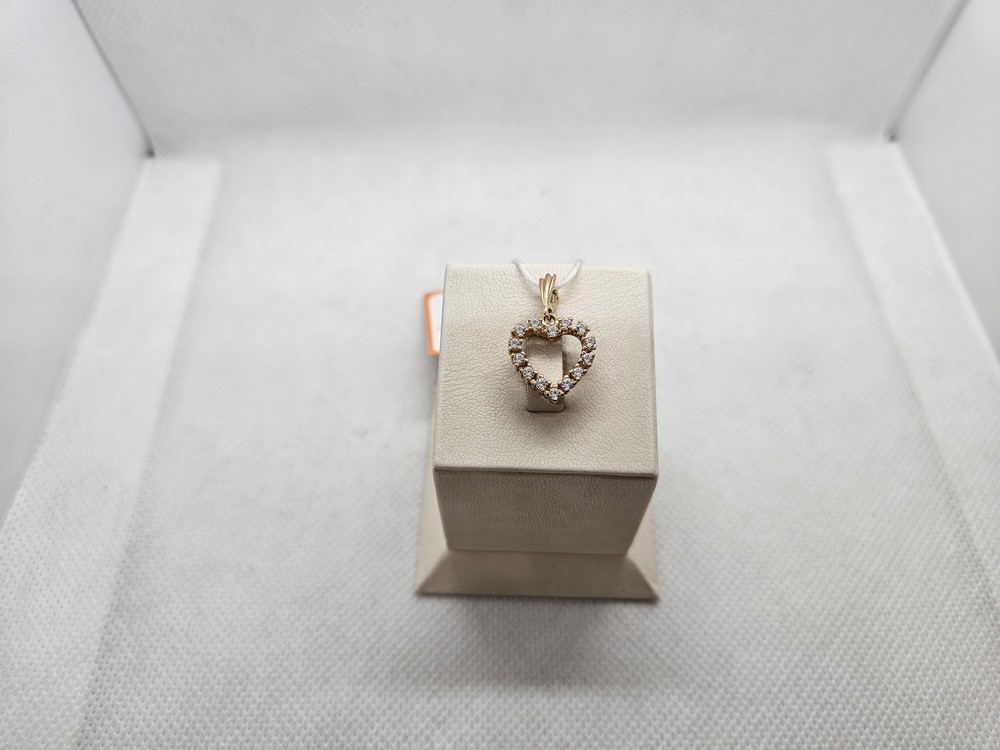 ПОДКМИ585 ПОДВЕСКА С КАМНЯМИ (Au 585)