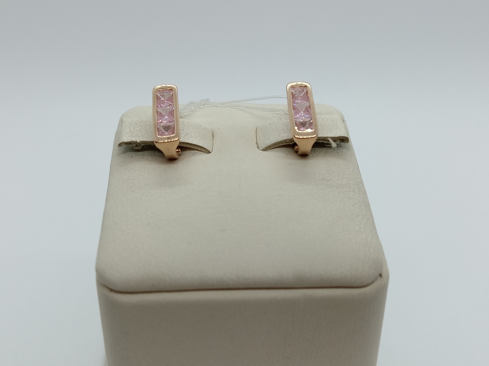 СЕРЬГИ С КАМНЯМИ (Au 585)